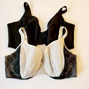 Lot of 2 46DDD bras.by caoque,